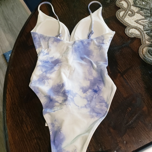 Jonathan SIMKHAI Ingrid One Piece in Sky Tie Dye - Picture 13 of 16